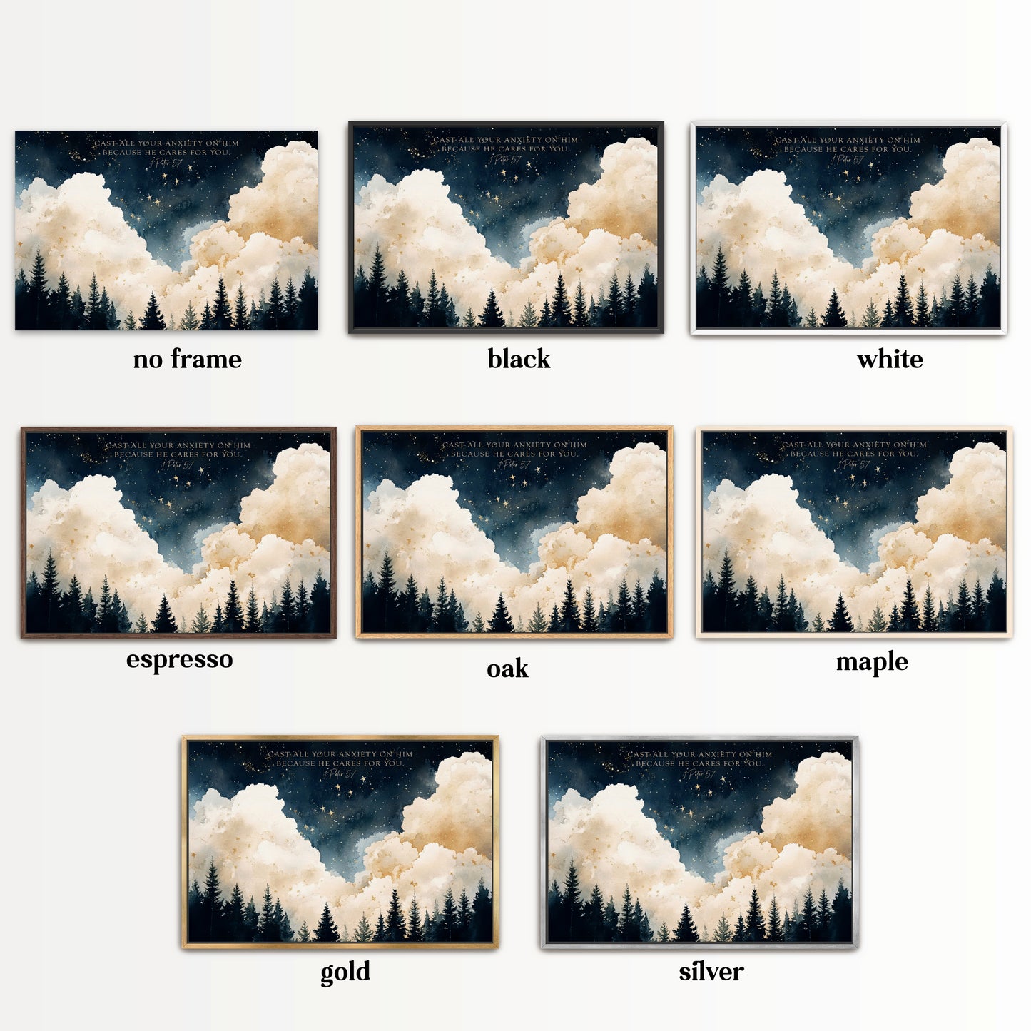 Cast All Your Anxiety Art