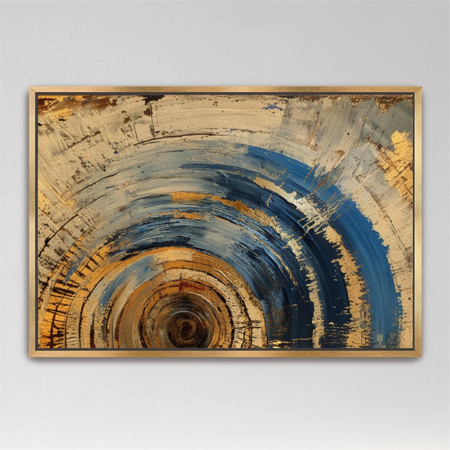 a picture of a painting hanging on a wall