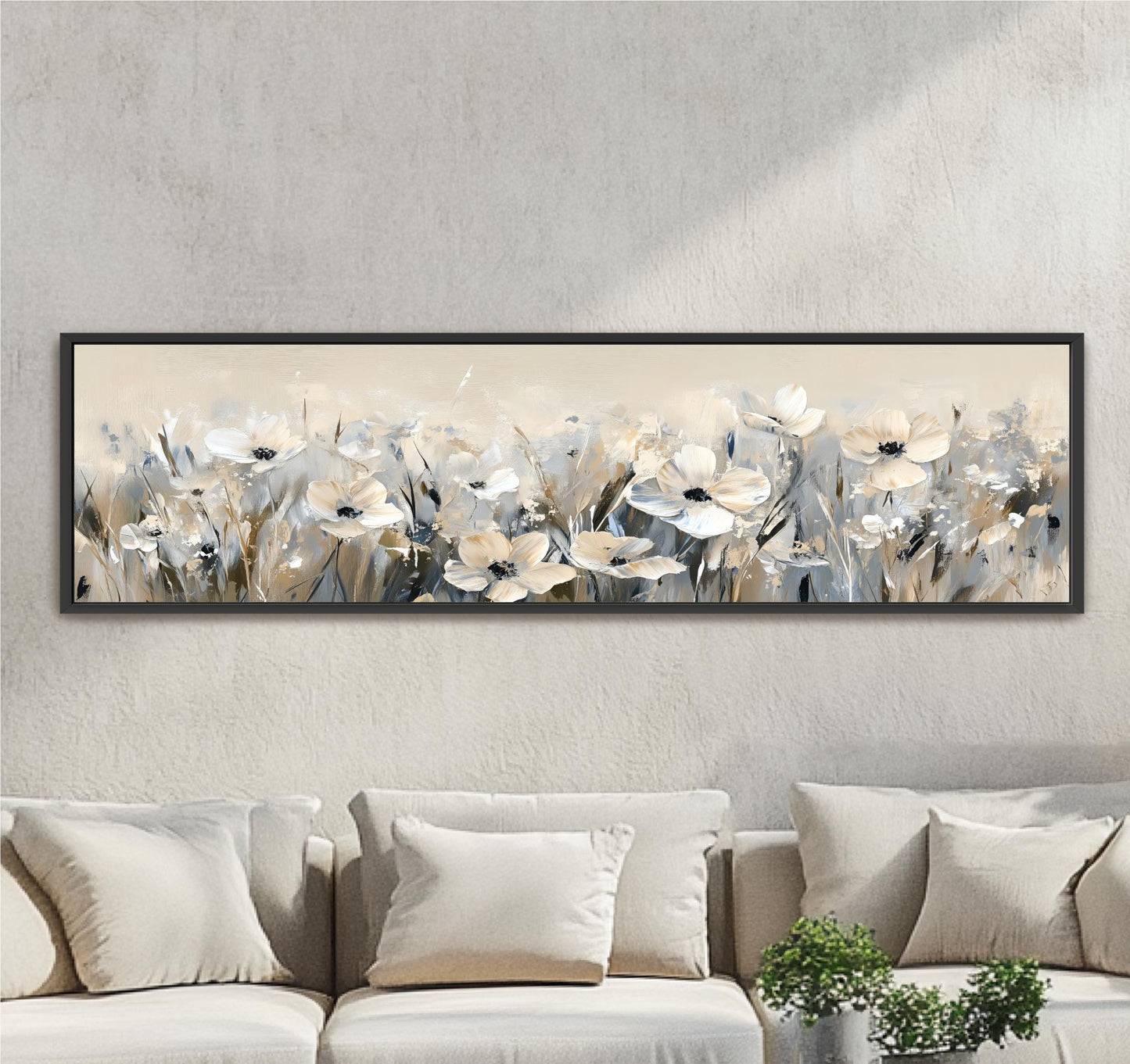 Wildflower Meadow Panorama Art