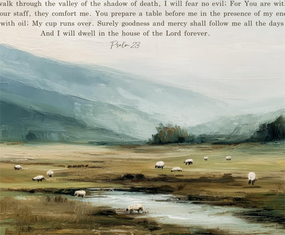 The Lord is my Shepherd Art