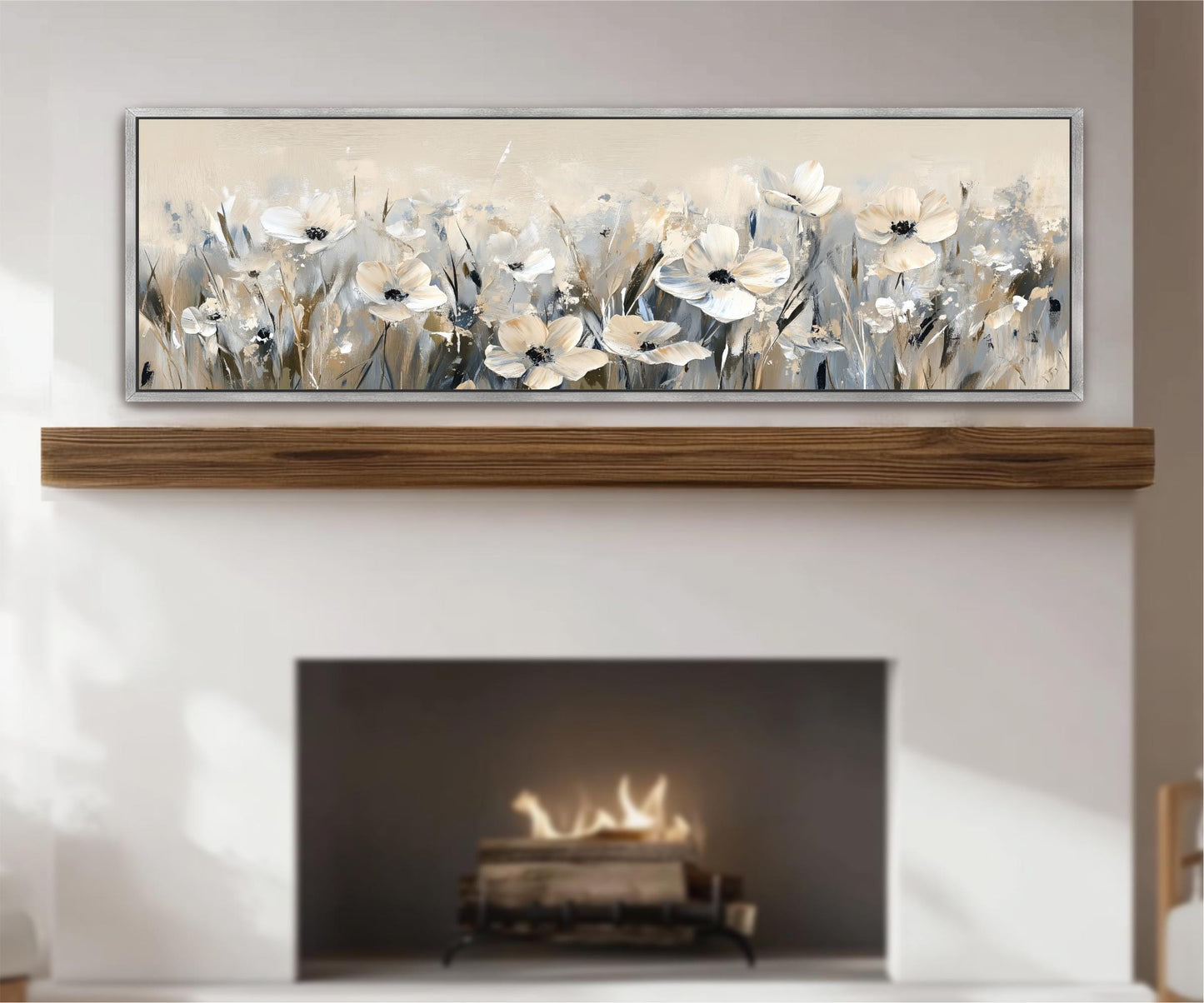 Wildflower Meadow Panorama Art