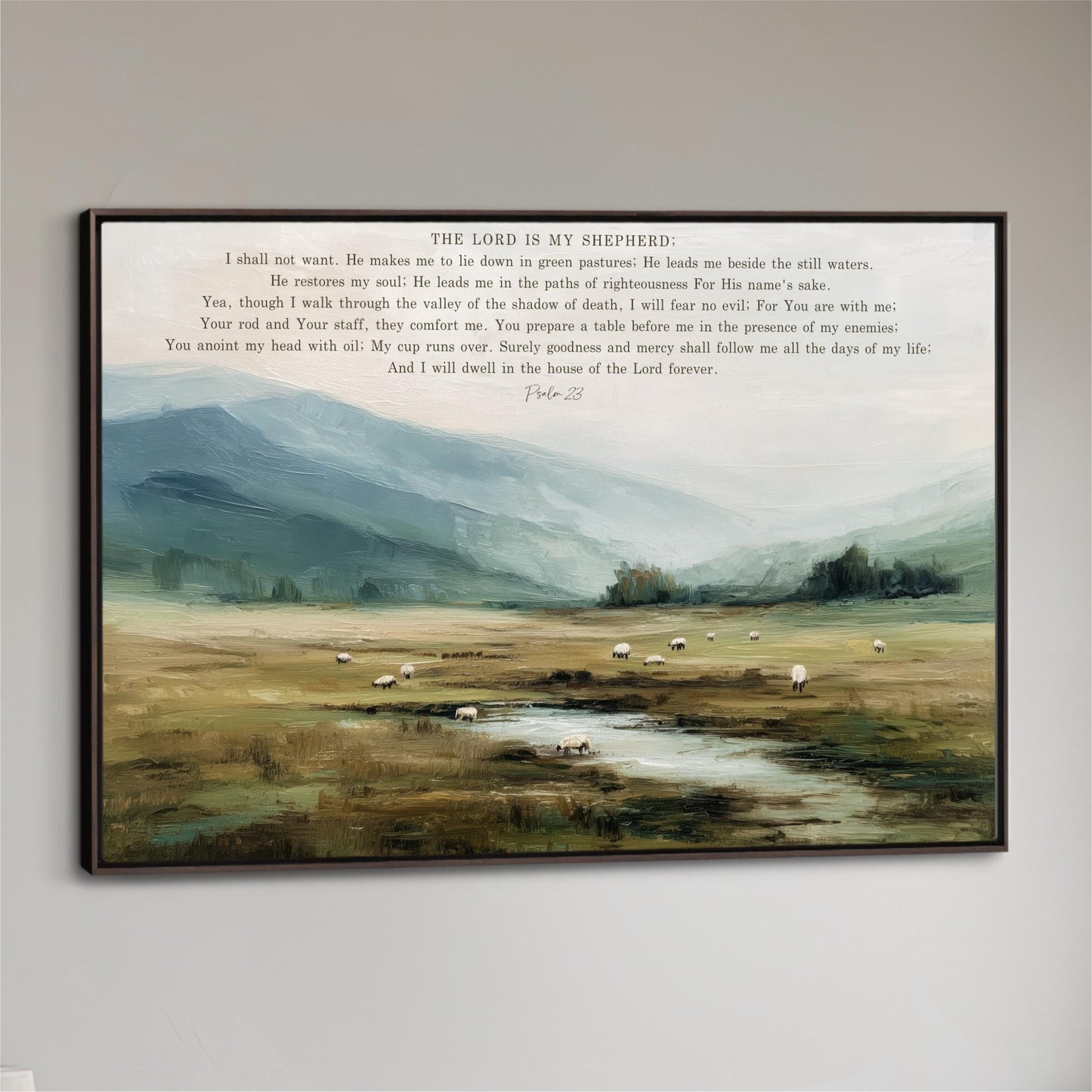 The Lord is my Shepherd Art