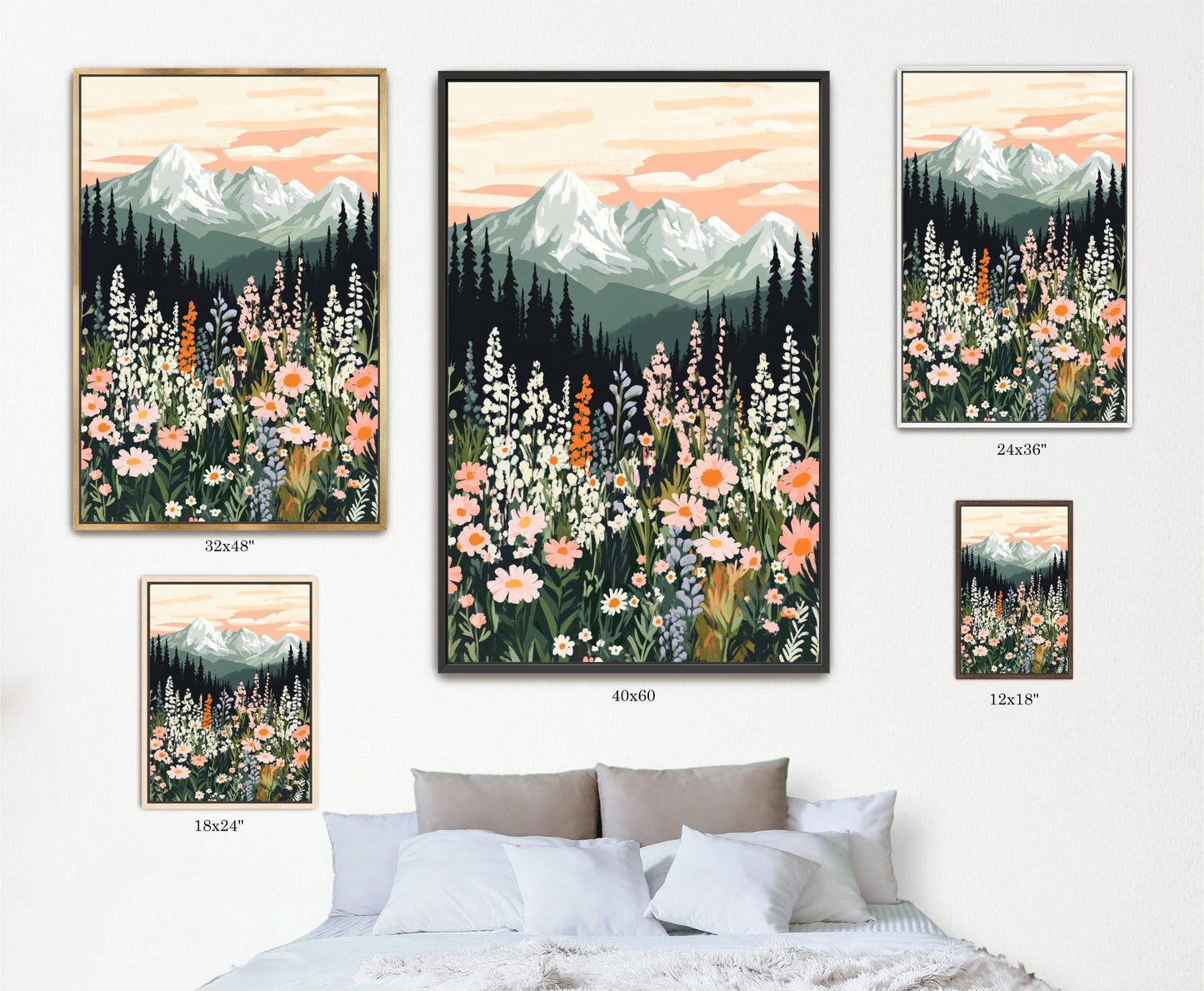 Yosemite in Spring Illustration Art