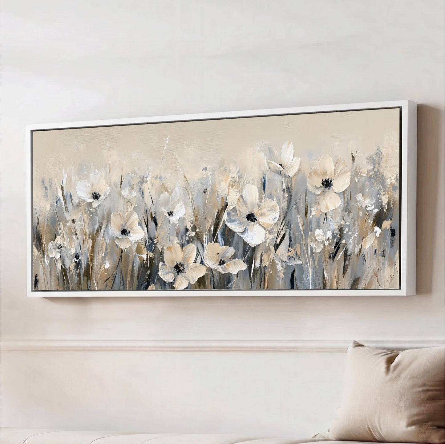 Wildflower Meadow Panorama Art