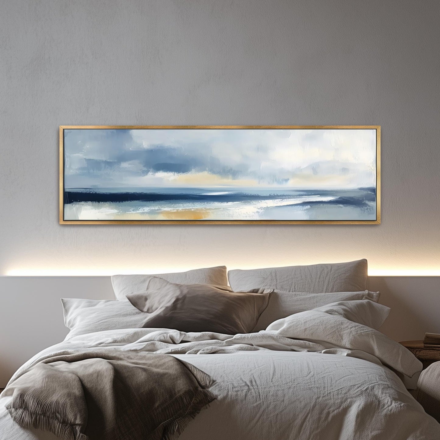 "Drift" Coastal Wall Art Panorama