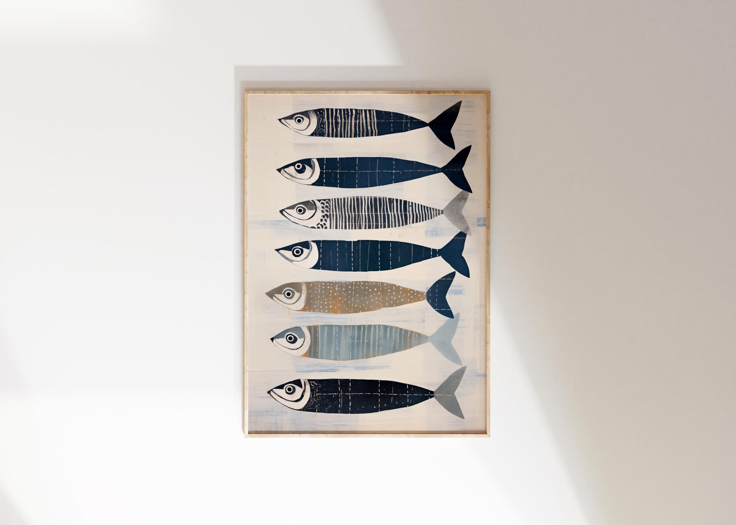 Sardines Nautical Fish Kitchen Art