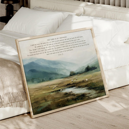 The Lord is my Shepherd Art