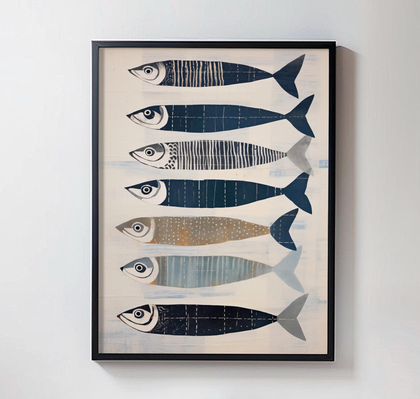 Sardines Nautical Fish Kitchen Art