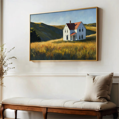 Little Farmhouse Landscape Art