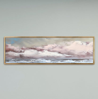 Storm at Sea Panoramic Ocean Art