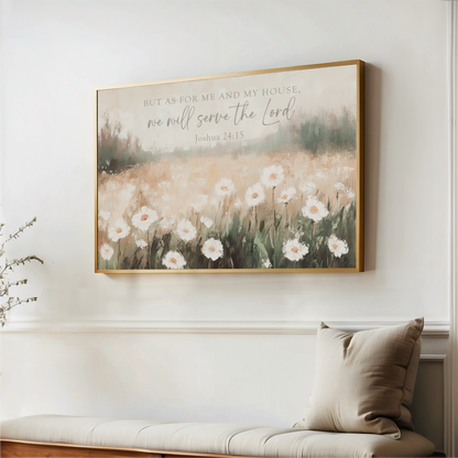 But As for Me and My House Wildflowers Art