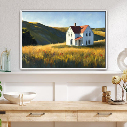 Little Farmhouse Landscape Art