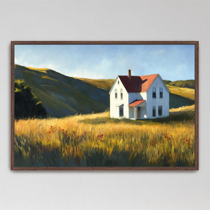 Edward Hopper Country Farmhouse in the Spring