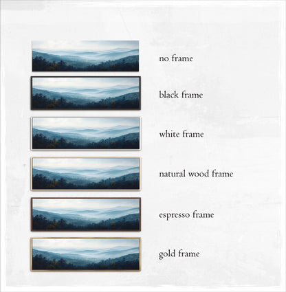 Blue Ridge Mountains Art Panorama