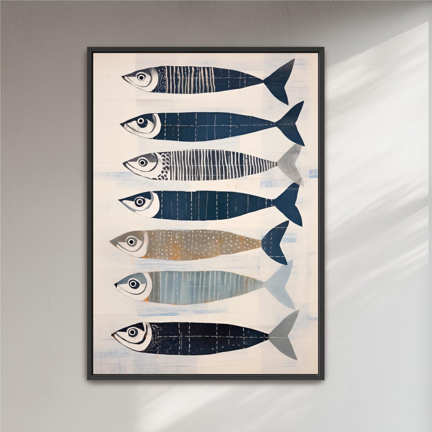 Sardines Nautical Fish Kitchen Art