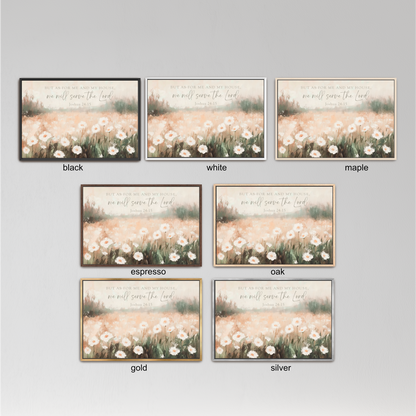 But As for Me and My House Wildflowers Art