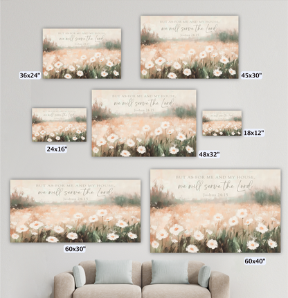 But As for Me and My House Wildflowers Art