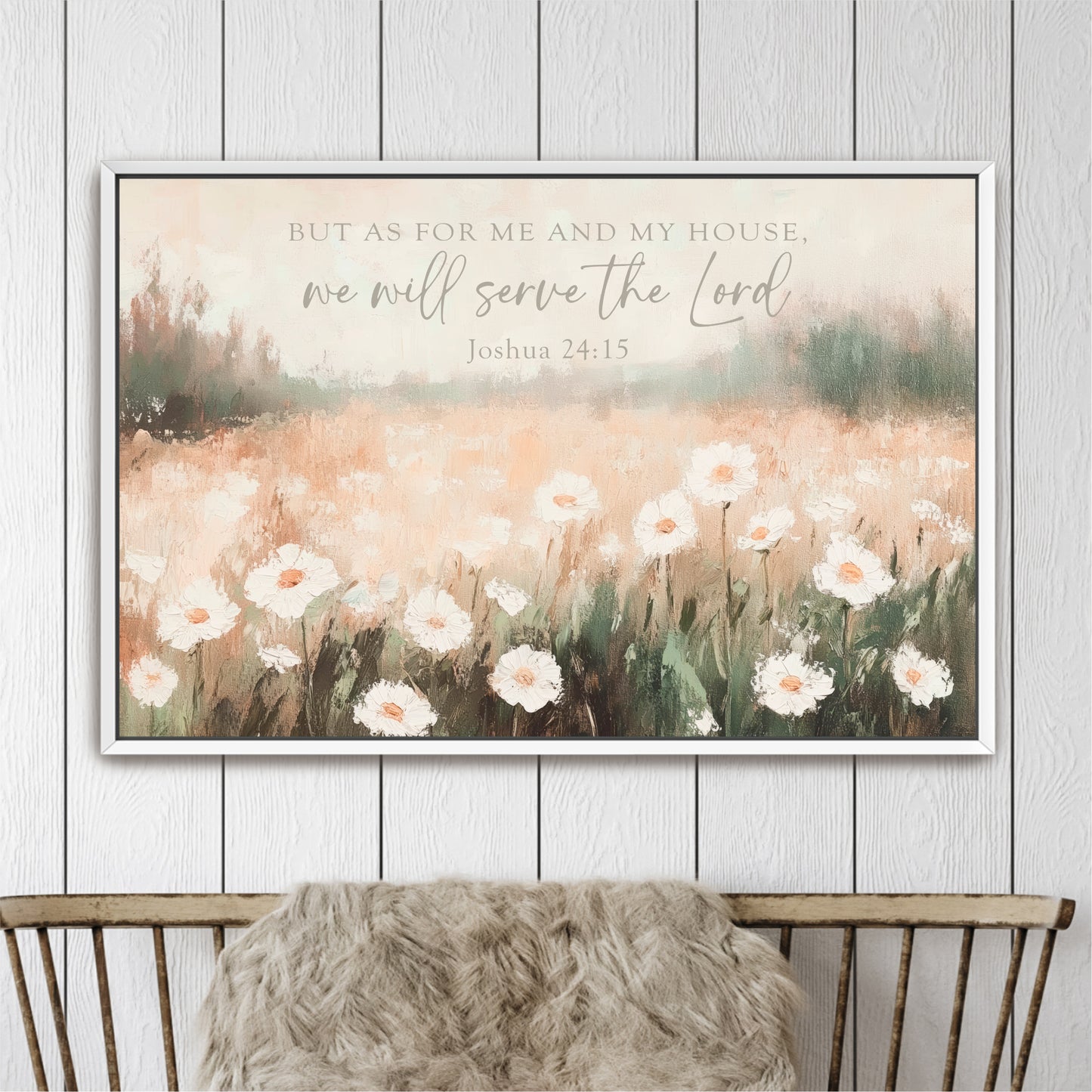 But As for Me and My House Wildflowers Art