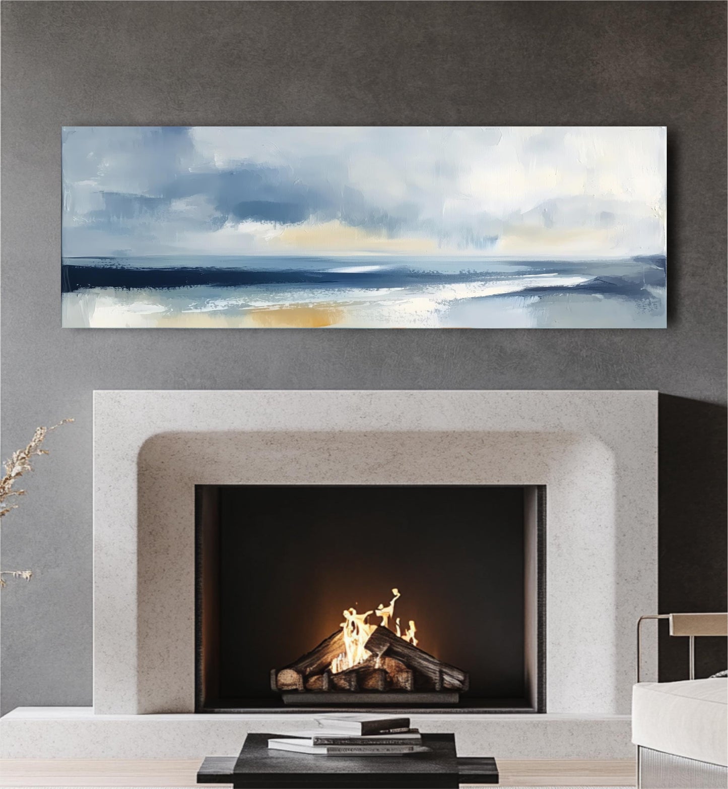 "Drift" Coastal Wall Art Panorama