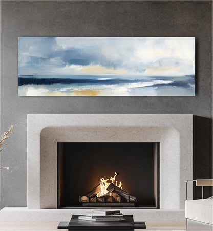 "Drift" Coastal Wall Art Panorama