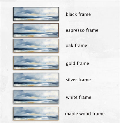 "Drift" Coastal Wall Art Panorama