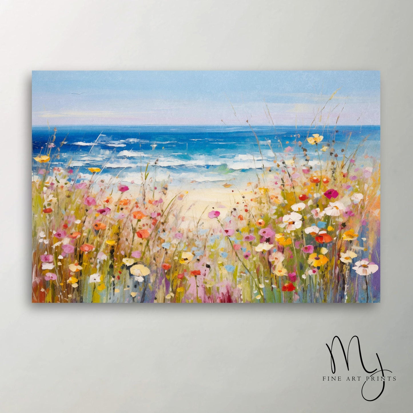 "Seaside Escape" Landscape Artwork
