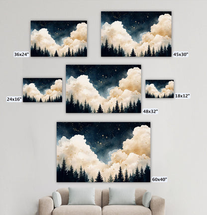 Celestial Night Sky Art