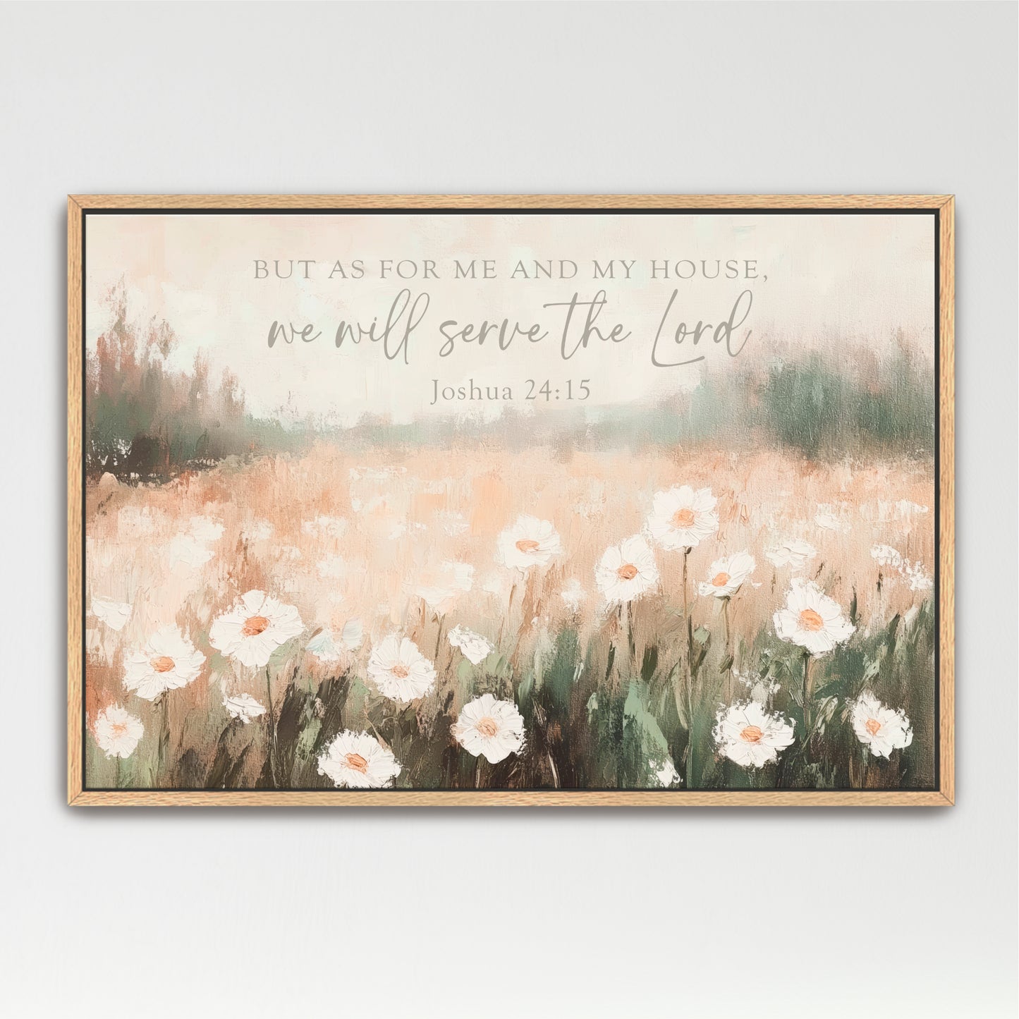 But As for Me and My House Wildflowers Art