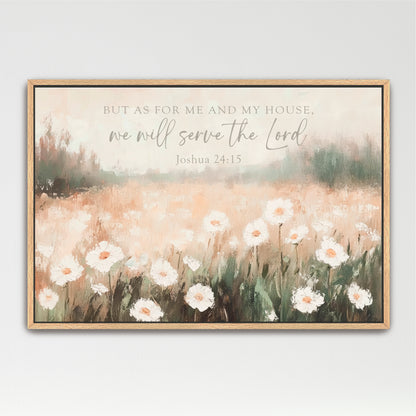 But As for Me and My House Wildflowers Art