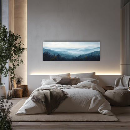 Blue Ridge Mountains Art Panorama