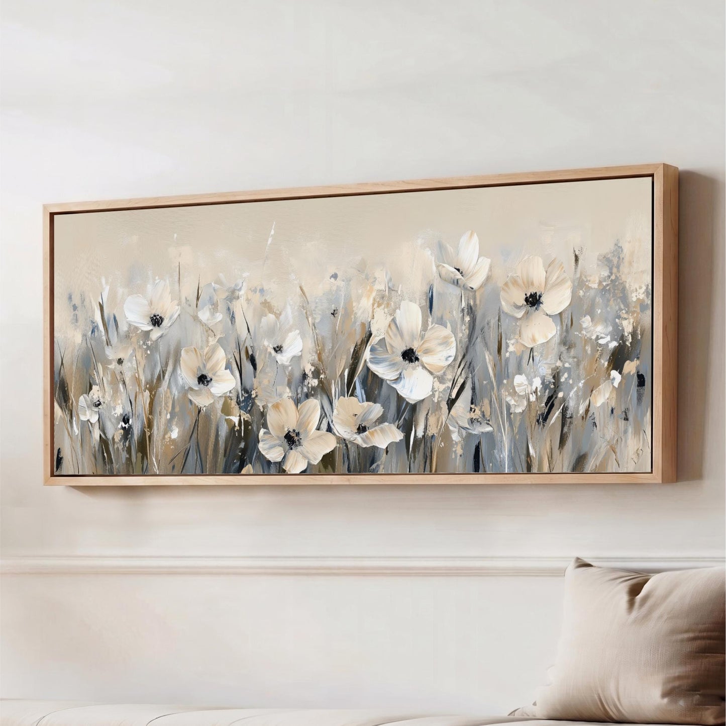 Wildflower Meadow Panorama Art