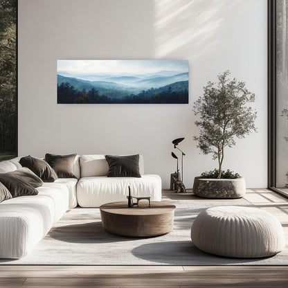 Blue Ridge Mountains Art Panorama