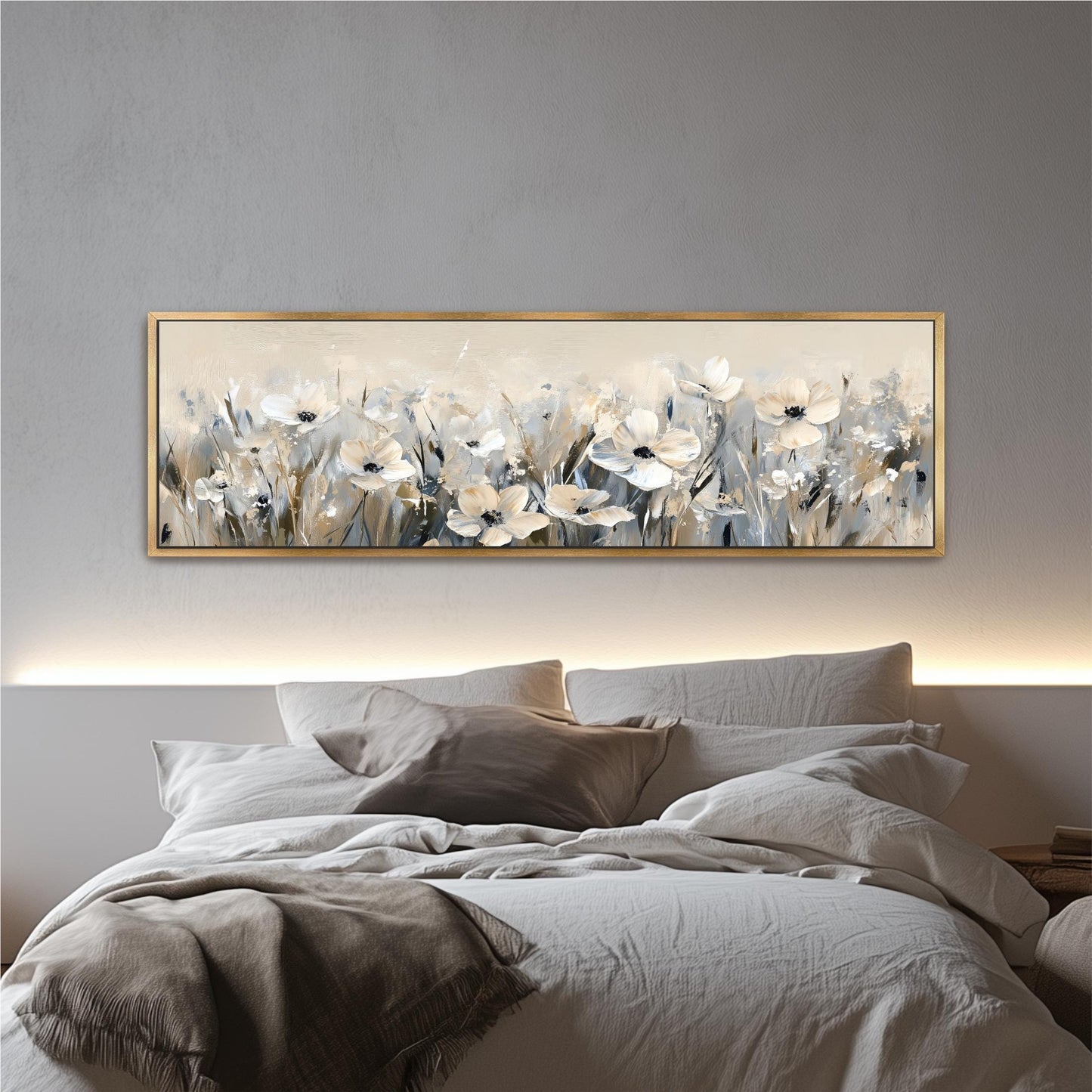 Wildflower Meadow Panorama Art