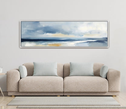 "Drift" Coastal Wall Art Panorama