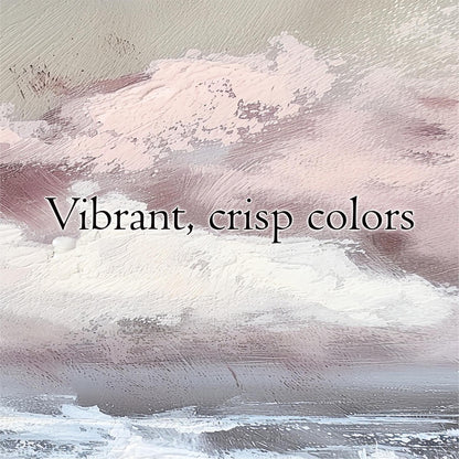 Storm at Sea Panoramic Ocean Art