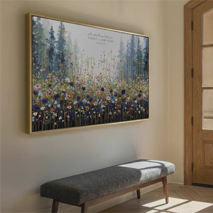 Blue Mountain Meadow Art Be Still and Know that I am God