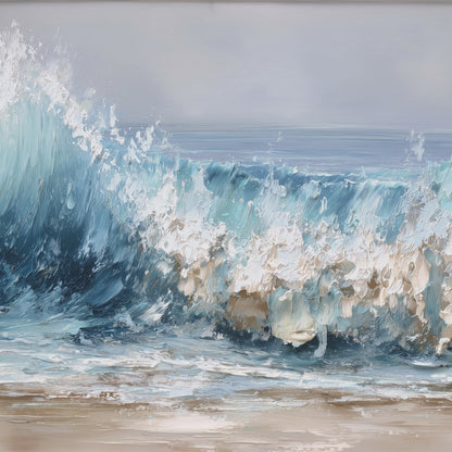 Ocean Waves Nautical Art