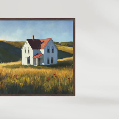 Little Farmhouse Landscape Art