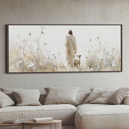 Jesus Leaves the 99 Art