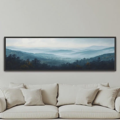 Blue Ridge Mountains Art Panorama