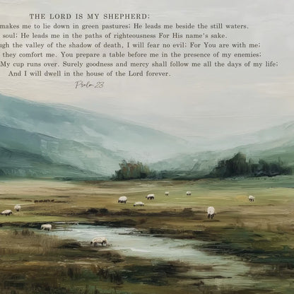 The Lord is my Shepherd Art