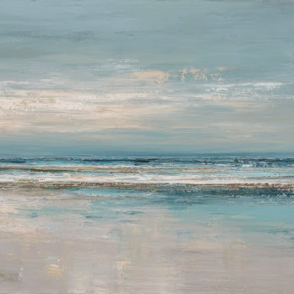 Abstract Coastal Seascape Art